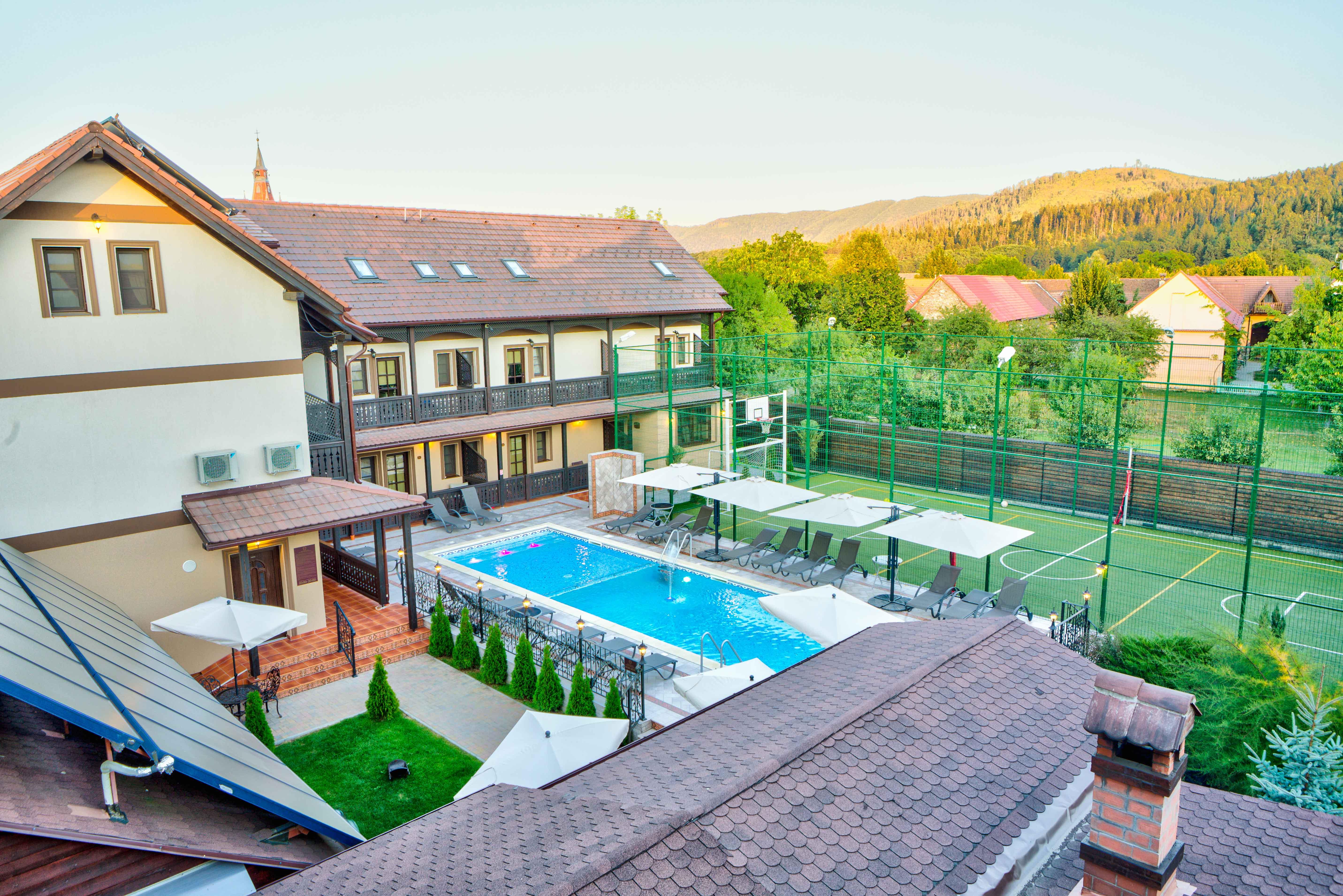 Conacul Ambient Hotel Cristian  Exterior foto